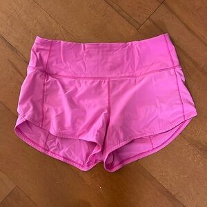 Lululemon speed up shorts size 8